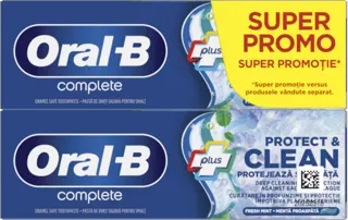 Pasta Compl.Protect&Clean Oral B 2x75ml
