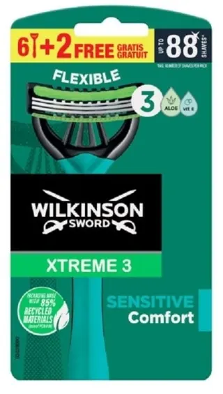 Wilkinson brijac Xtreme3 sensitive 6+2