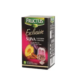 Caj sljiva/rum&cimet Fructus 60g-excl.