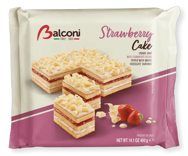 TORTA SA JAGODAMA BALCONI 400G BALCONI
