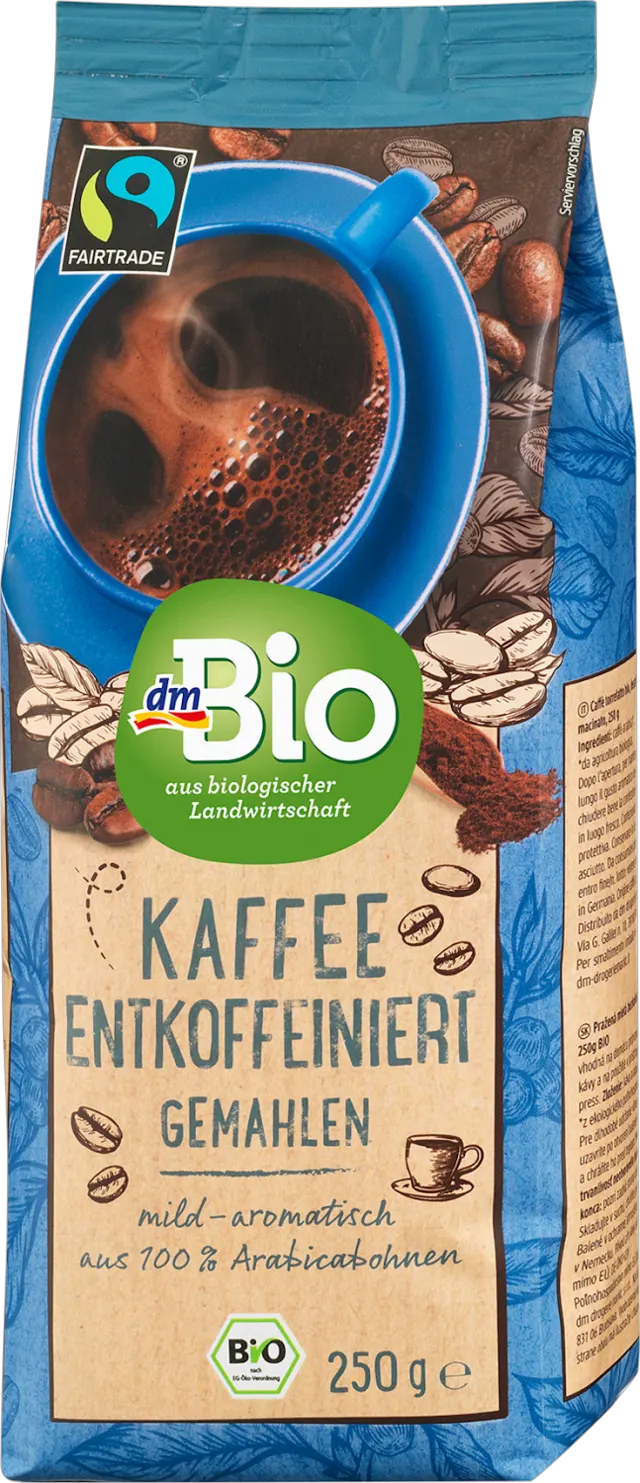 dmBio mlevena kafa bez kofeina 250g dmBio