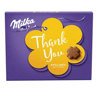 PRALINE MILKA THANK YOU FLOWER MILK 110gr