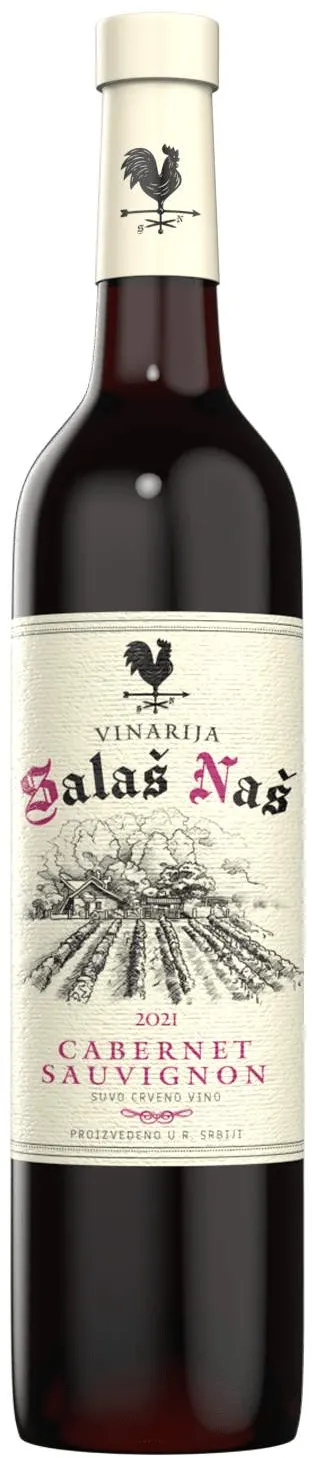 VINO SALAŠ NAŠ CABERNET SAUV 0,75L