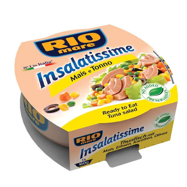 Tunj.u salati sa kukuruzom Rio Mare 160g Rio Mare