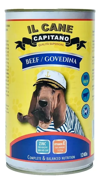 HRANA ZA PSE GOVEDINA 1240GR IL CANE CAPITANO