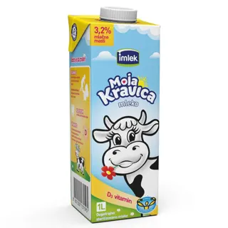 Mleko ster.3.2%mm D3/AD TB Moja krav1L