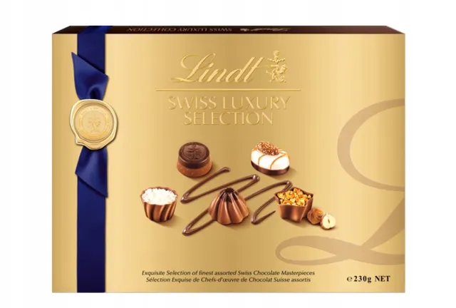 BOMBONJERA LUXURY SELECTION SWISS 230G LINDT