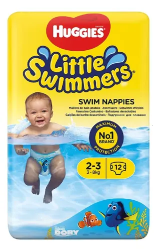 PELENE HUGGIES ZA KUPANJE 12KOM VEL 2-3 (3-8KG)