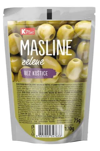 MASLINE ZELENE SK 180G K PLUS