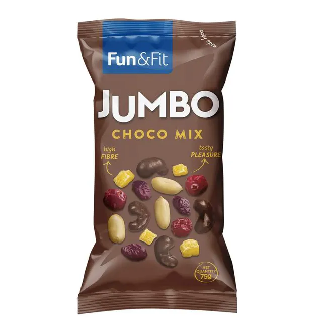 Fun&Fit JUMBO CHOCO MIX 75g FUN&FIT