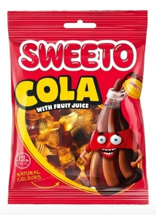BOMBONE GUMENE COLA 80gr SWEETO