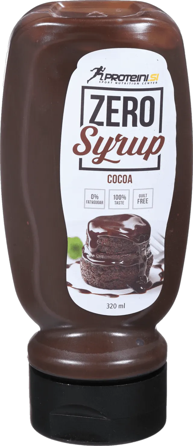 PROTEINI.SI ZERO Syrup čokolada 320ml Proteini.si