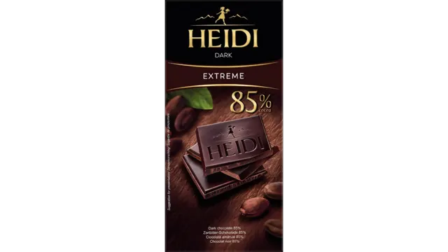Cokolada crna Intense 85% Heidi 80g Heidi