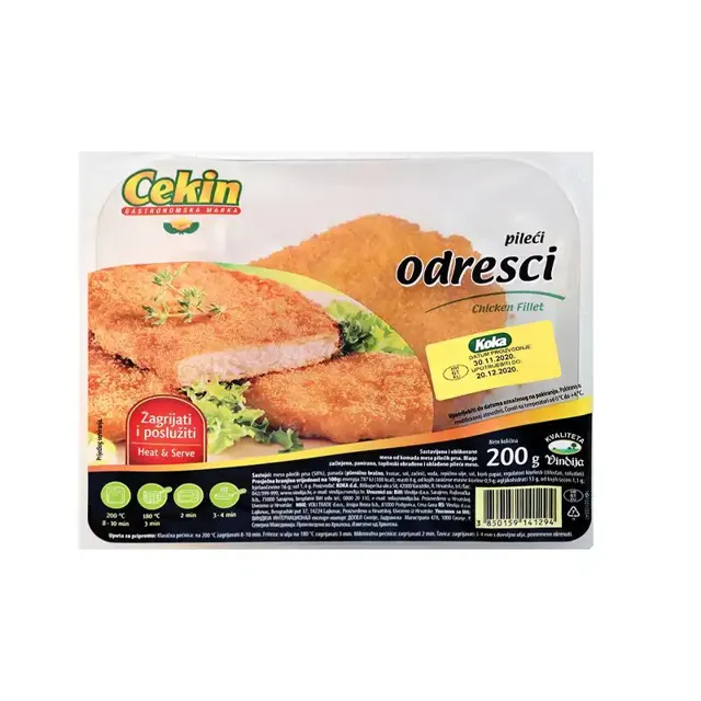 Panirani pileci odresci 200 g Vindija