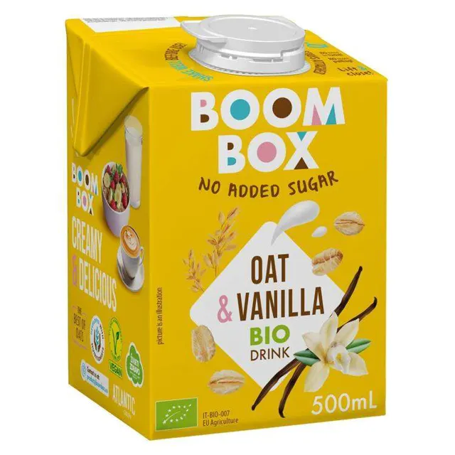 Ovseni napitak sa vanilom Boom Box 0.5l Boom Box