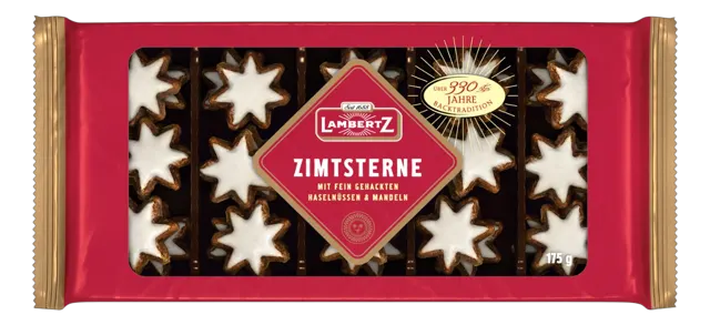 KEKS ZVEZDICE SA CIMETOM LAMBERTZ 175G LAMBERTZ