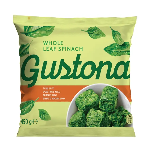 Smrz. spanac Gustona 450g Gustona
