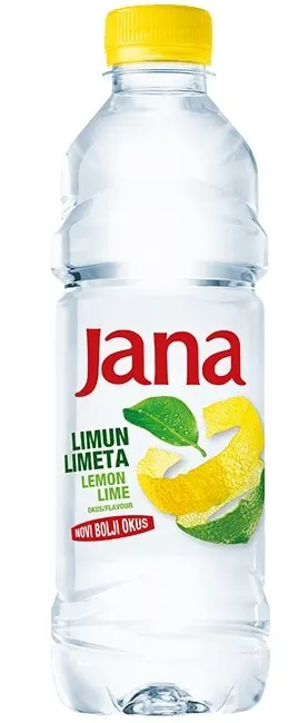 MINERALNA VODA SA UKUSOM LIMUNA I LIMETE JANA 0,5 JANA