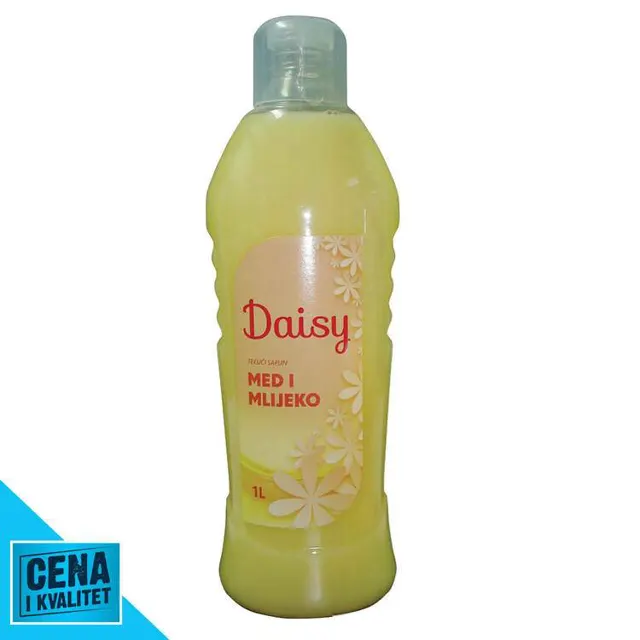 SAPUN TEČ DAISY MED&MLEKO 1L DAISY