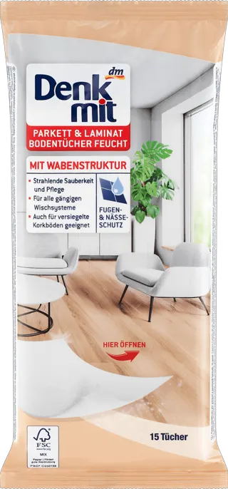 Denkmit maramice za parket/laminat 15kom