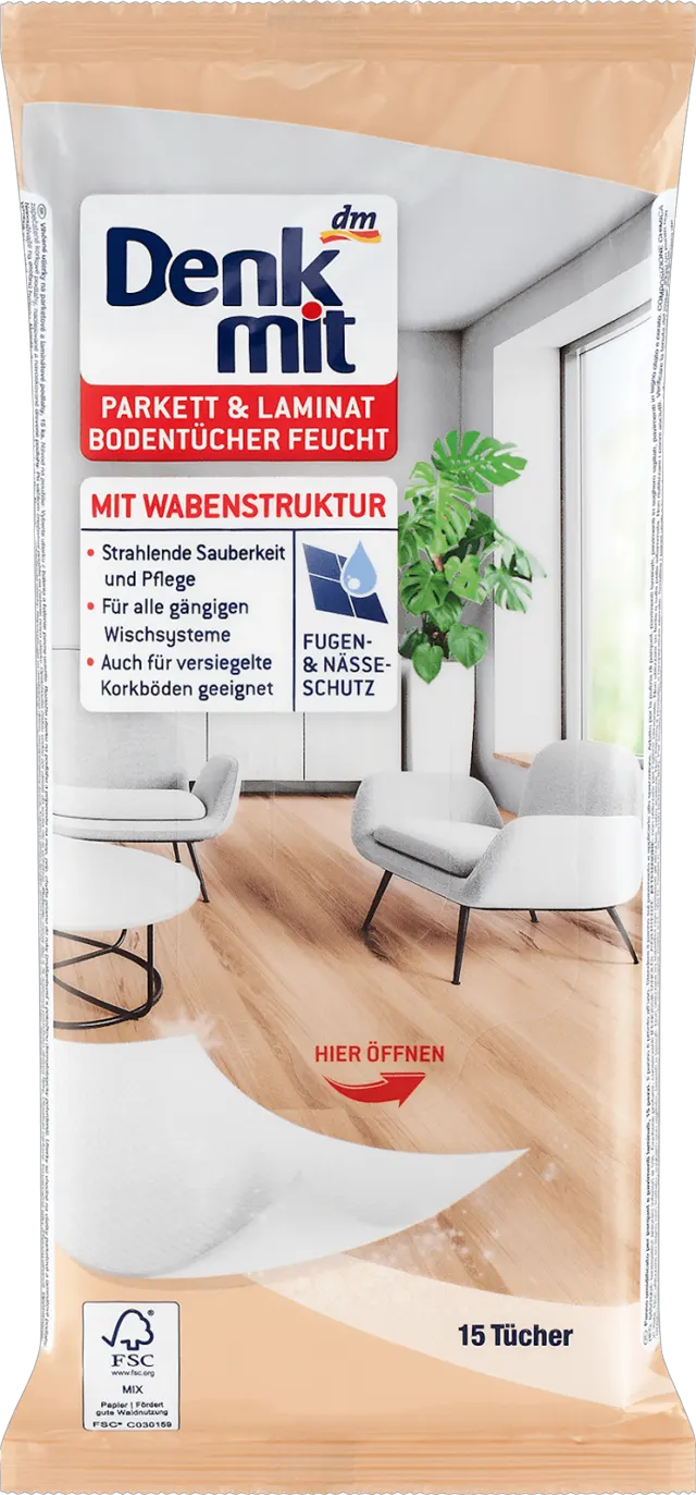 Denkmit maramice za parket/laminat 15kom Denkmit