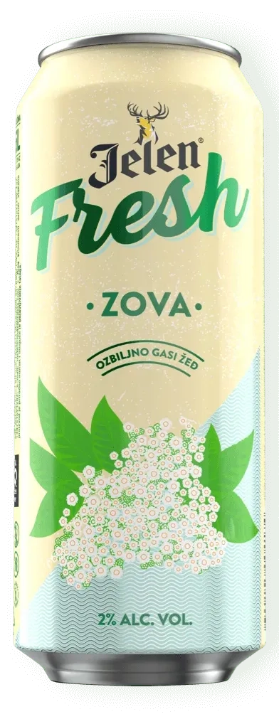 Jelen fresh zova limenka 500 ml JELEN FRESH