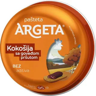 Pasteta sa govedjom prsutom Argeta 95g