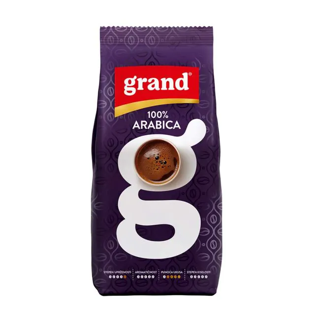Kafa 100% Arabica Grand 200g De luxe