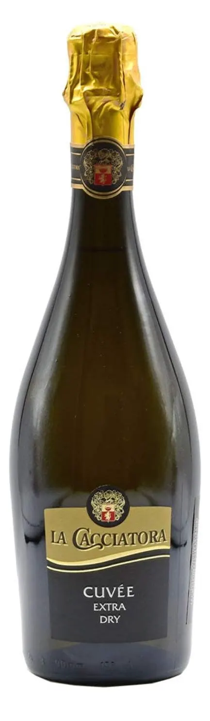 VINO PENUŠAVO BELO CUVEE SPUMANTE CALDIROLA LA CACCIATORA 0.75L LA CACCIATORA