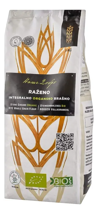 BRAŠNO ORGANSKO RAŽANO INT 1KG NAŠE