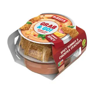 Hummus Grab n go spicy Ribella 130g