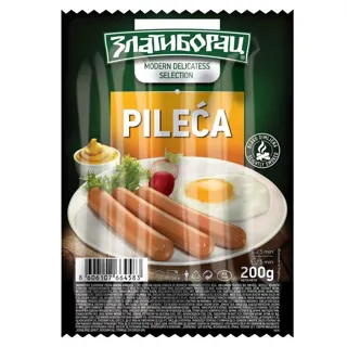 Pileca barena kobasica Zlatiborac 200g