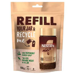 Kafa instant doypack Nescafe Gold 150g