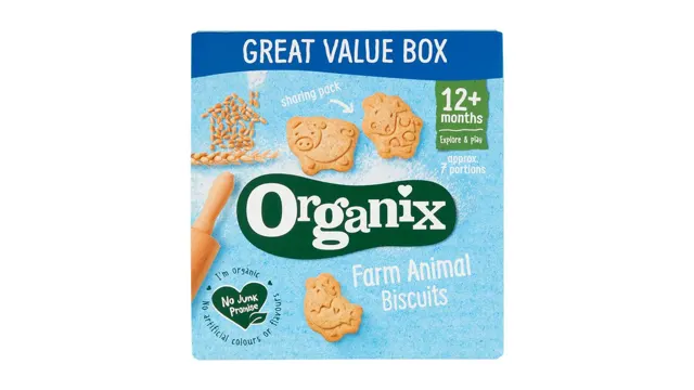 Organix biskviti farma/živ. 12m+ 100g OS Organix