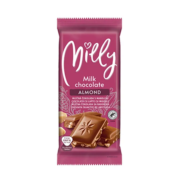 Cokolada badem Milly 200g Milly