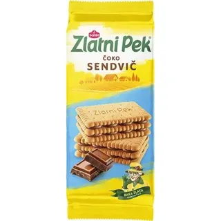 Sendvic keks Zlatni Pek coko krem 144g