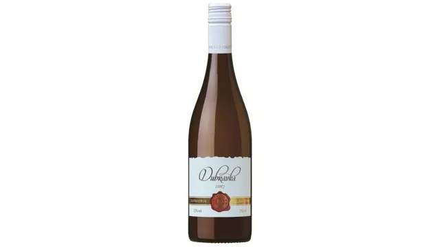 Vino belo Dubravka zlatna 0.75 0,75 l DŽERVIN