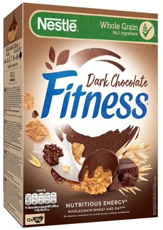 PAHULJICE NESTLE FITNESS DARK CHOCO 375G