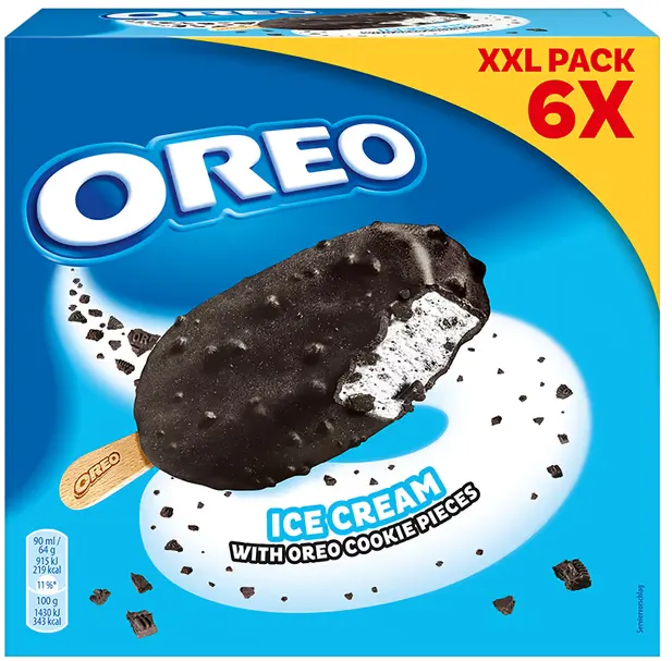 SLADOLED OREO STICKS MULTIPACK 6X90ML FRONERI