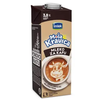 Mleko za kafu 3.8%mm Moja Kravica 1L