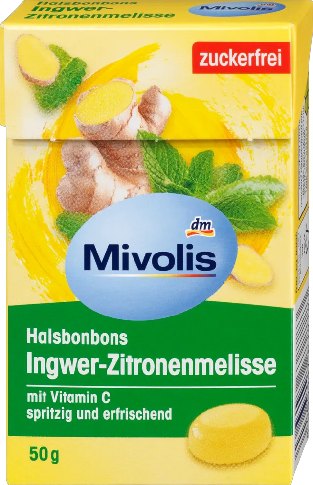 Mivolis bomb./ukusom đumbira/matič. 50g Mivolis