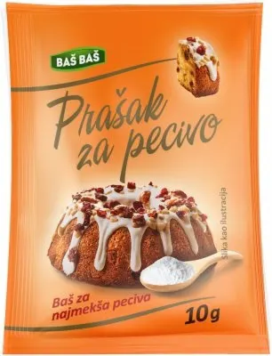PRAŠAK ZA PECIVO BAŠ BAŠ 10G BAS BAS