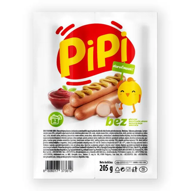 Pipi pileca virsla Neoplanta 205g Pipi