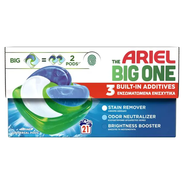Ariel THE BIG ONE kapsule 21 kom. ARIEL