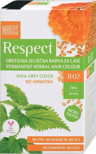 Respect boja za kosu 02 crna