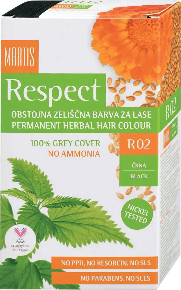 Respect boja za kosu 02 crna Respect