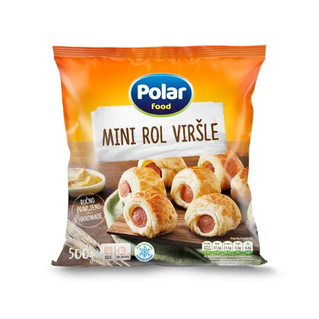 MINI ROL VIRSLA 500grPOLAR FOOD 500 g POLAR