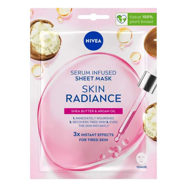 Maska za blistavu kozu sa serumom Nivea Nivea