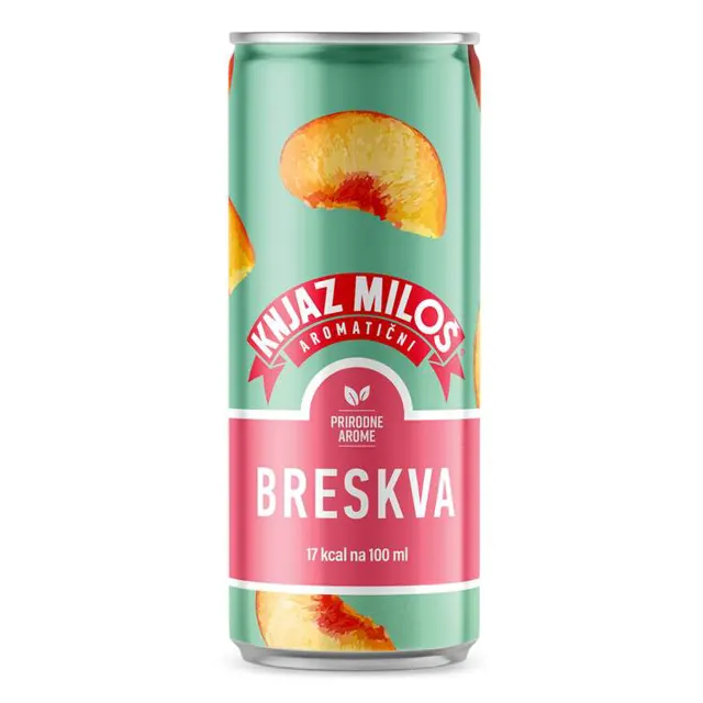 Bez.aromaticni Breskva Knjaz Milos 0,33l Knjaz Milos