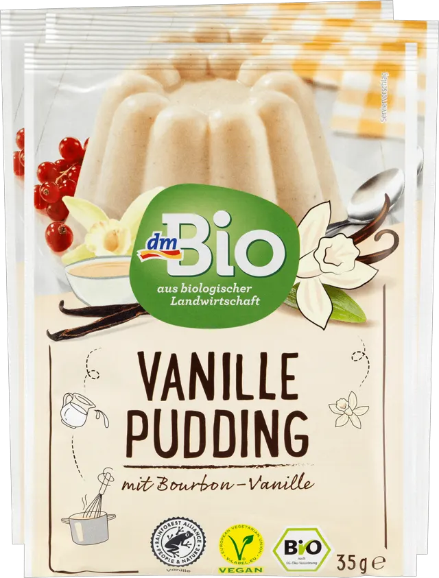 dmBio burbon vanila puding 3x35g dmBio